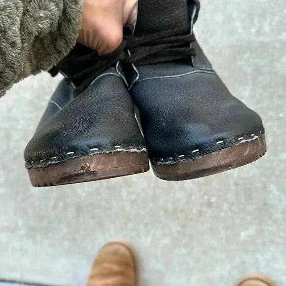 Cox of Yorkshire Leather & Sheepskin Boots Women’s Size 41 Made in Sweden - Picture 13 of 13